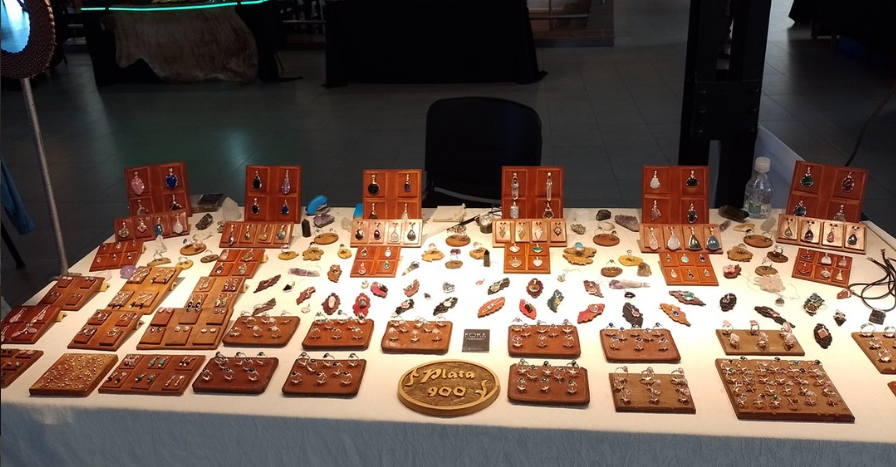 Puesto de Foka en feria